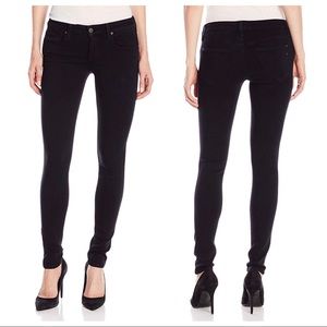 Genetic Denim 28 Cigarette Skinny Jeans Shya Black